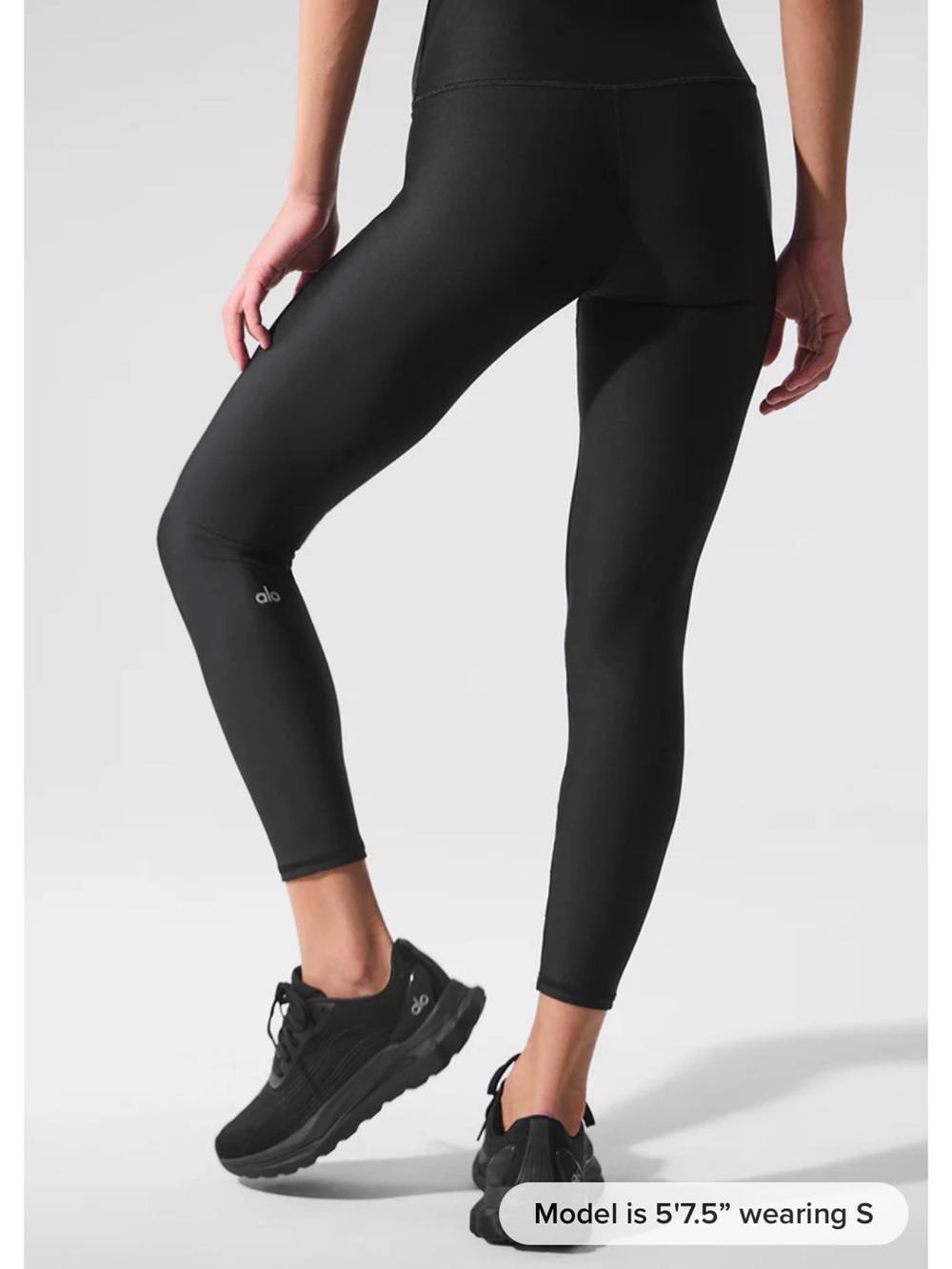 ALO Yoga Sculpt High-Rise Black Leggings